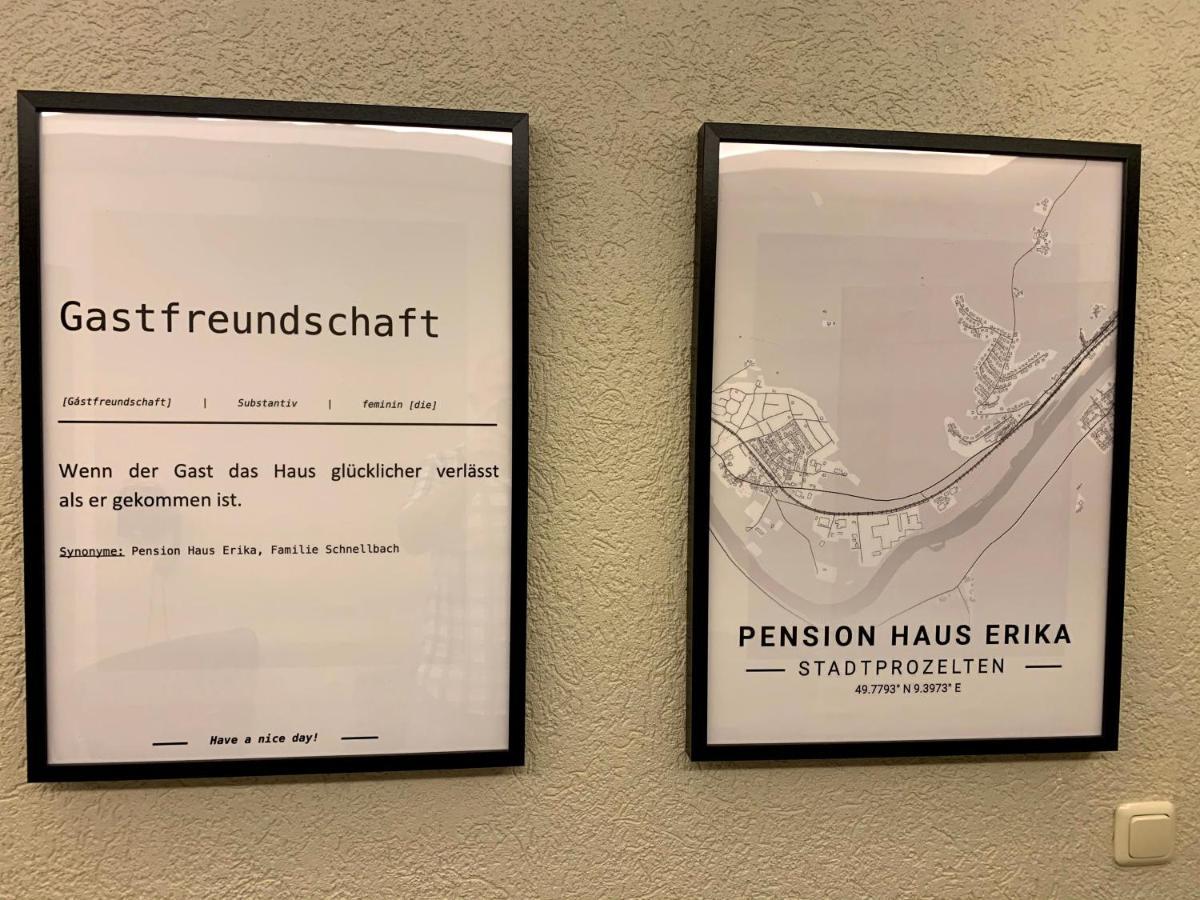 Pension Haus Erika Stadtprozelten Exteriér fotografie